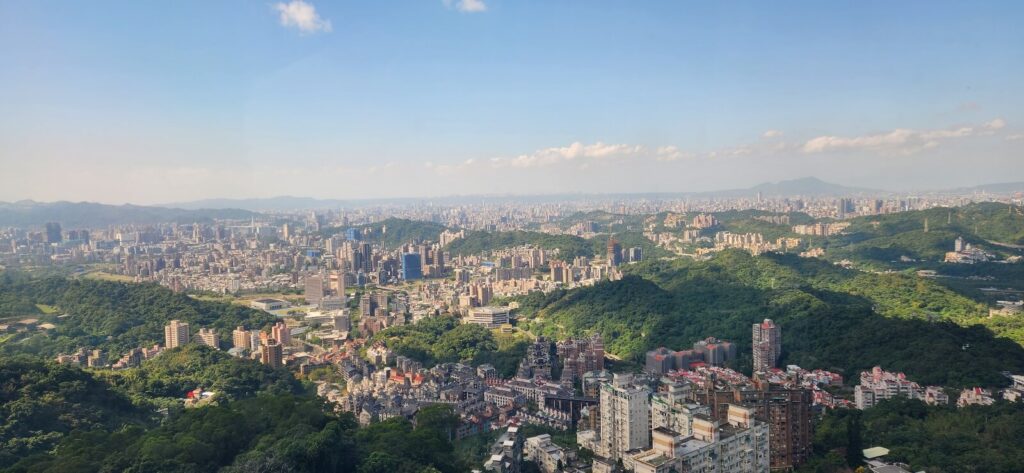 타이베이 시내 모습