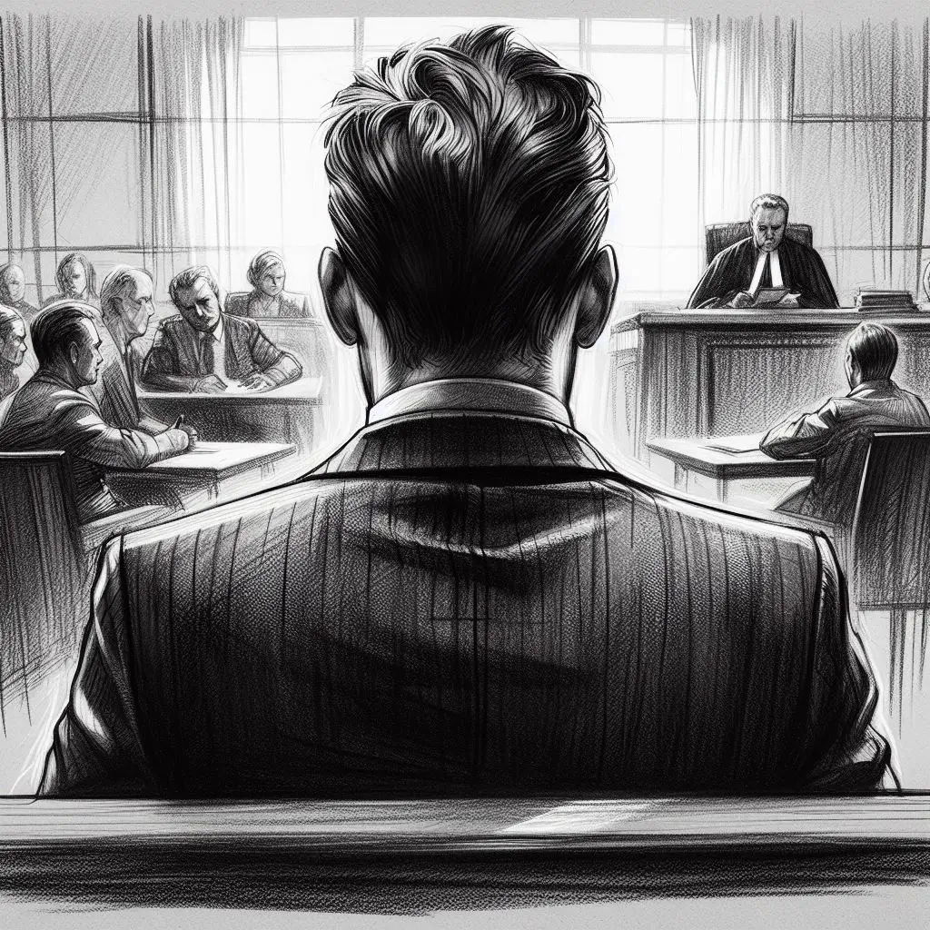 운전자보험 필요한이유 교통사고 이후 재판을 받는 모습