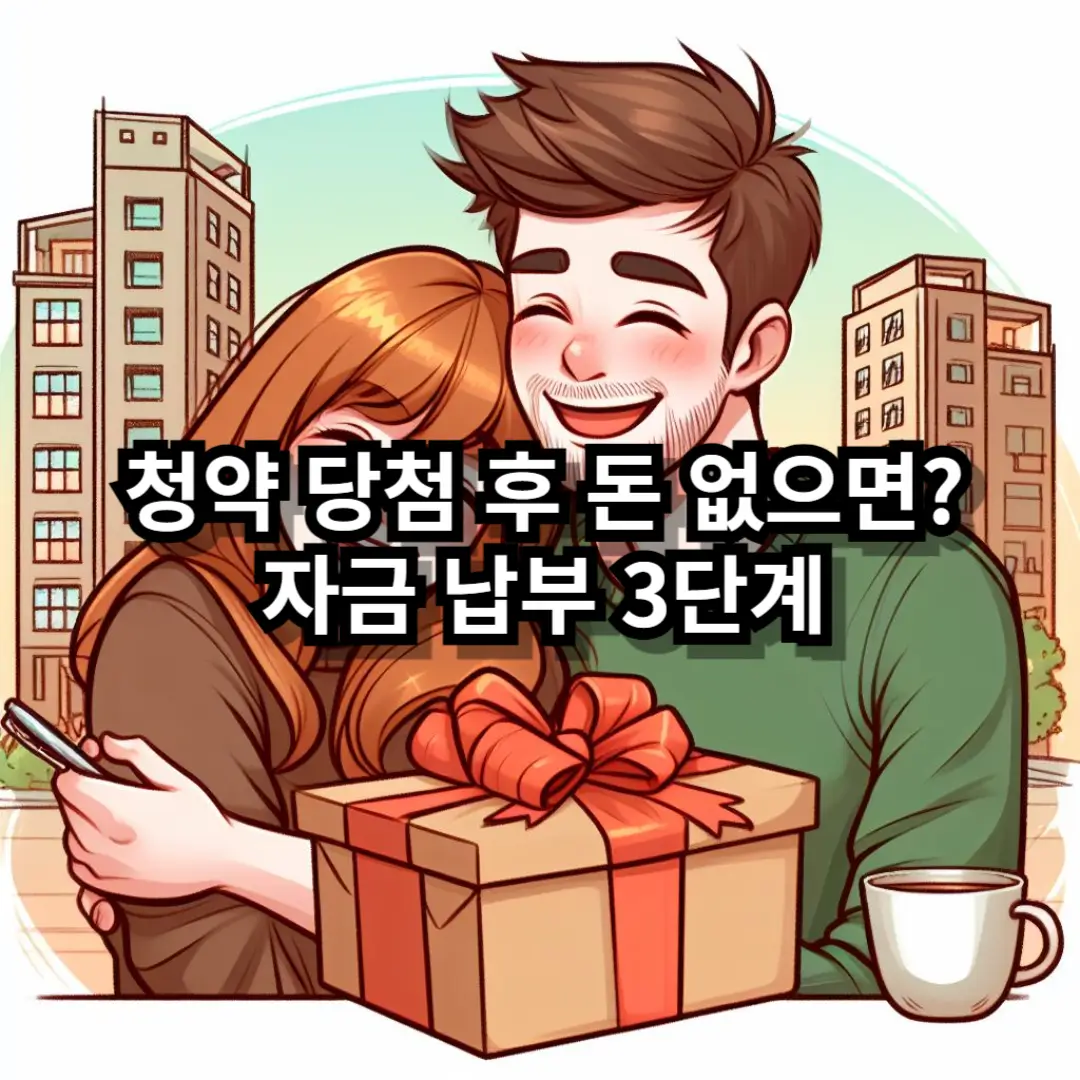 청약 당첨 후 돈 없으면 블로그글 썸네일