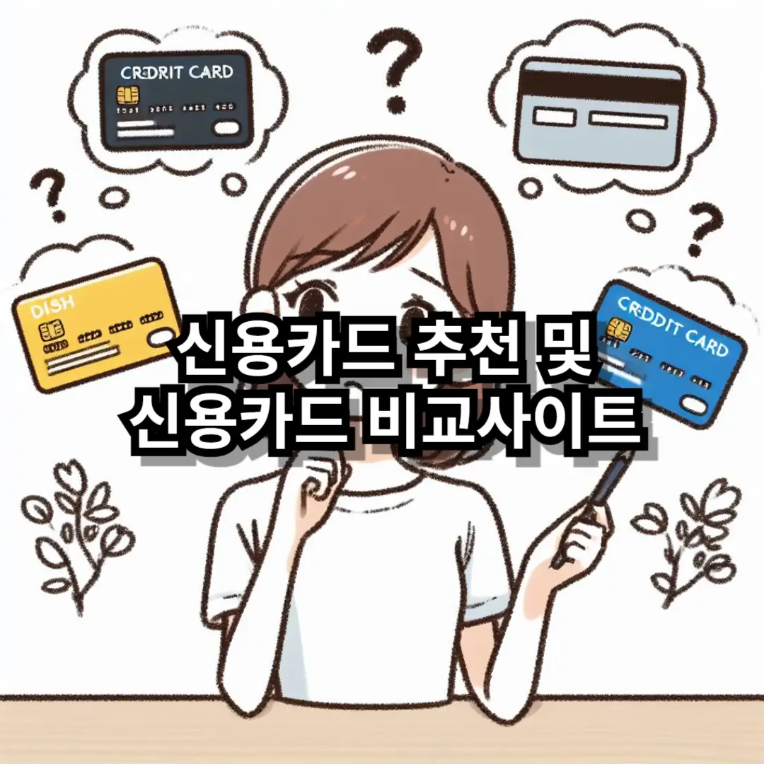 신용카드 추천 블로그글 썸네일