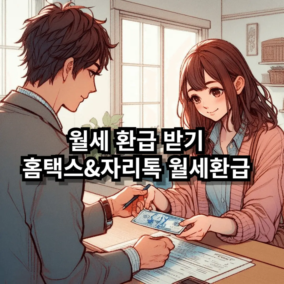 자리톡 월세환급 블로그글 썸네일