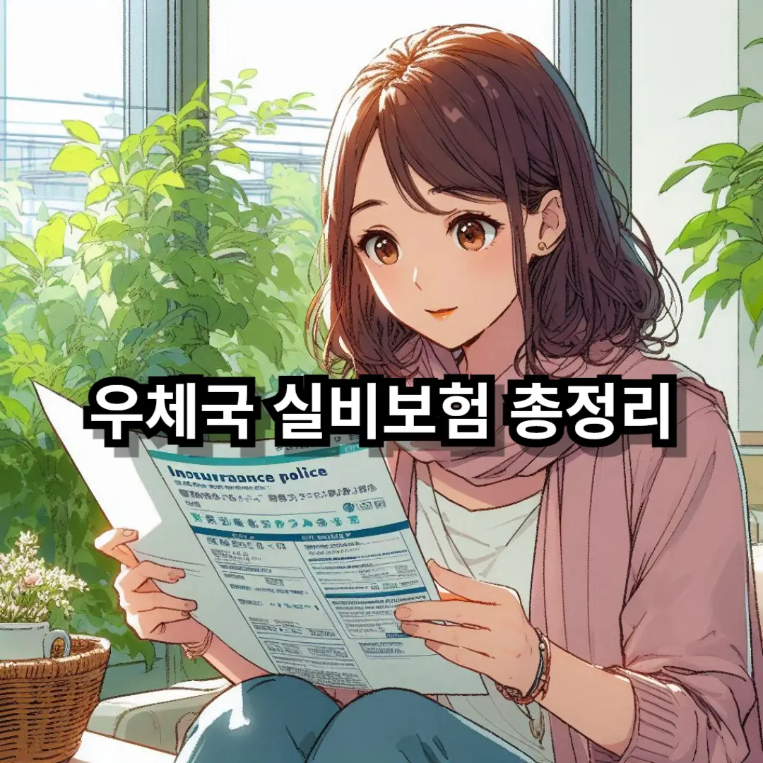 우체국 실비보험 총정리 블로그글 썸네일