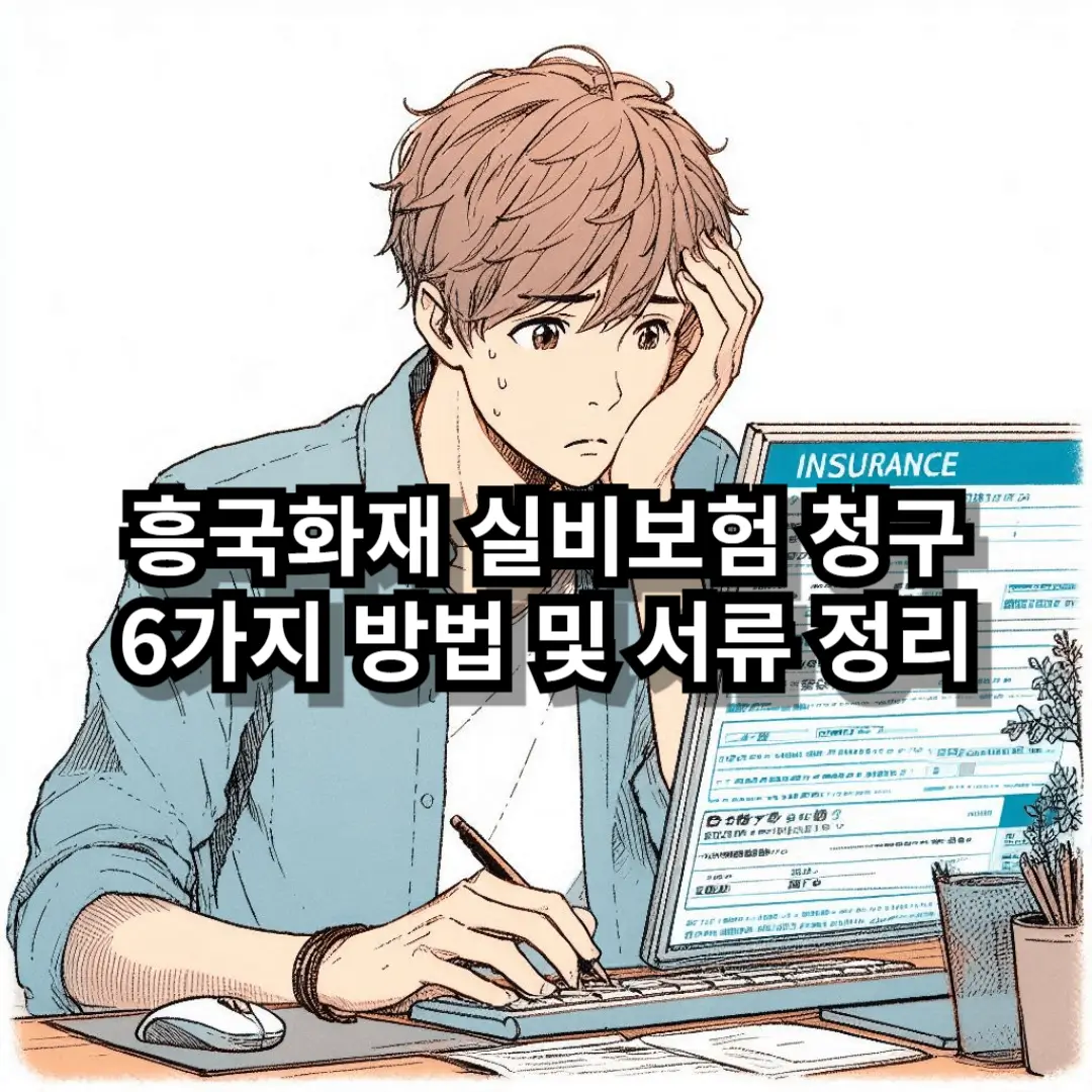 흥국화재 실비보험 청구 블로그글 썸네일
