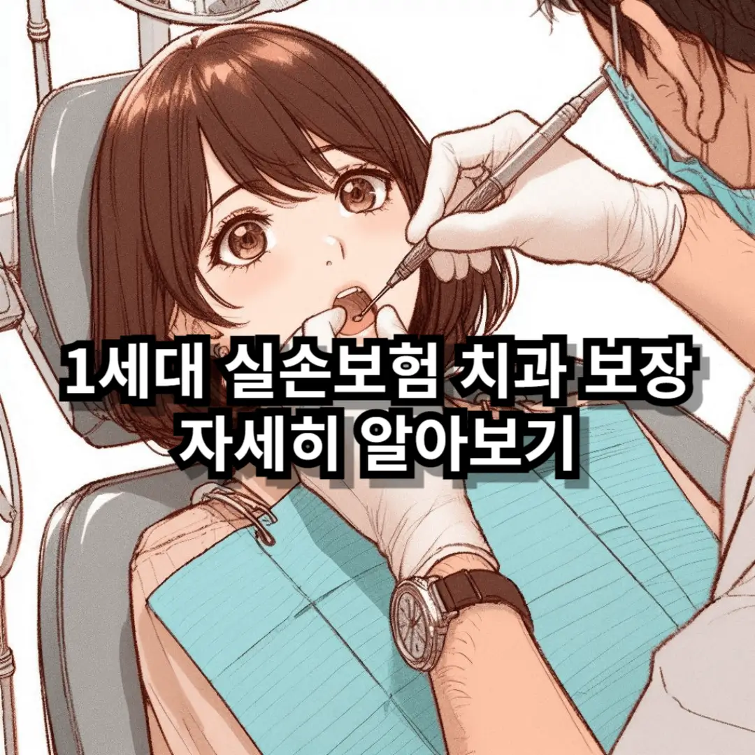 1세대 실손보험 치과 블로그글 썸네일