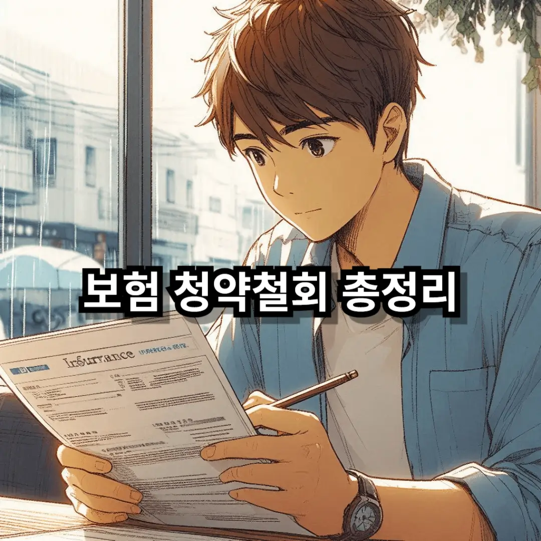 보험 청약철회 블로그글 썸네일