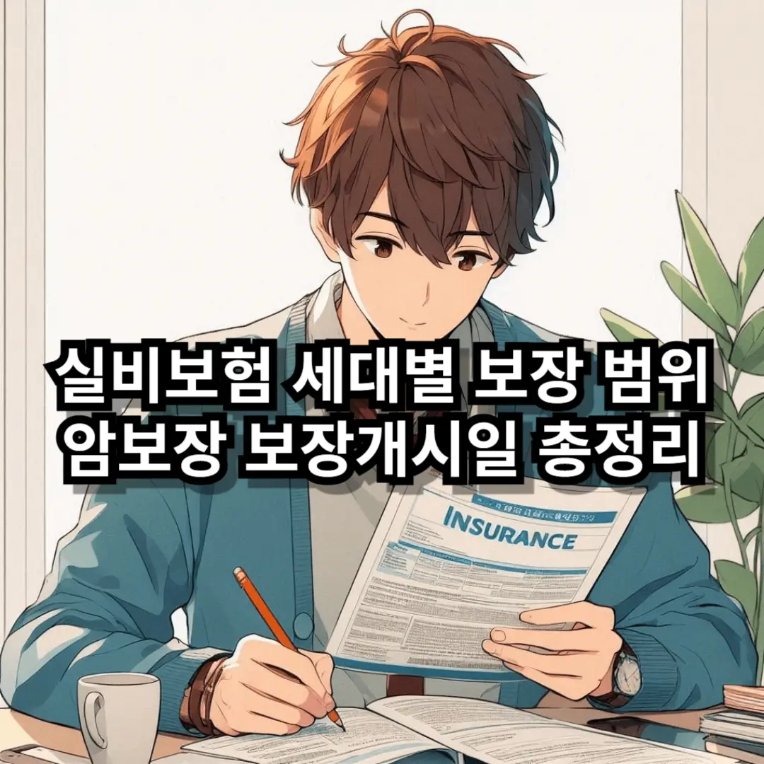 실비보험 보장 블로그글 썸네일