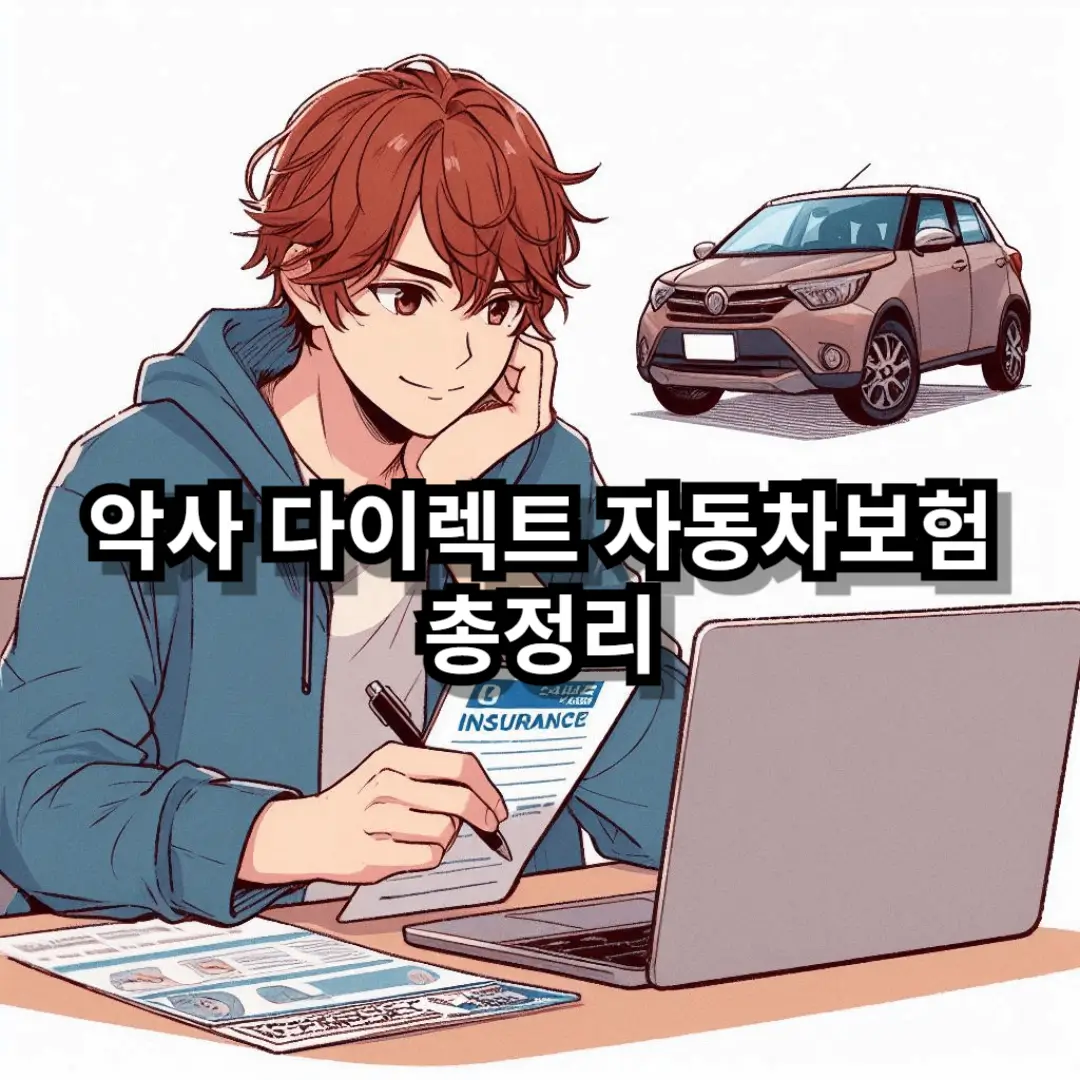 악사 다이렉트 자동차보험 블로그글 썸네일
