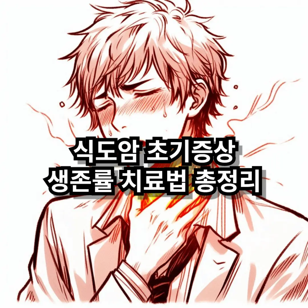 식도암 초기증상 블로그글 썸네일