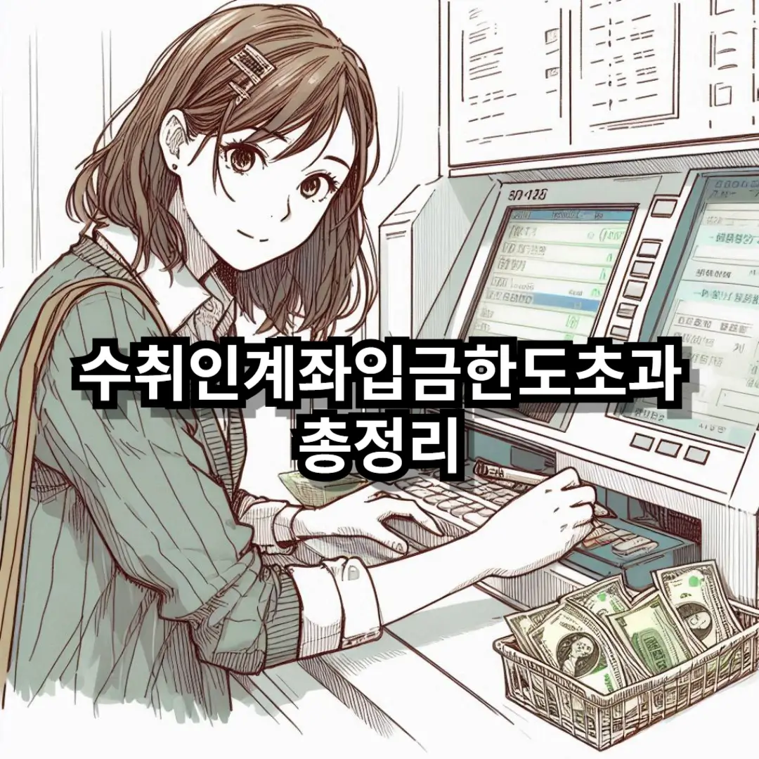 수취인계좌입금한도초과 블로그글 썸네일