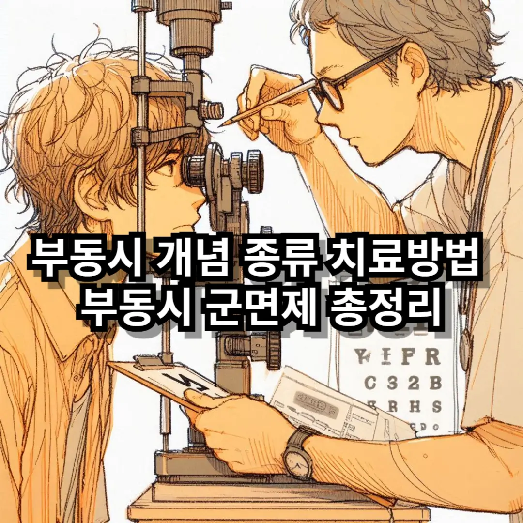 부동시 군면제 블로그글 썸네일