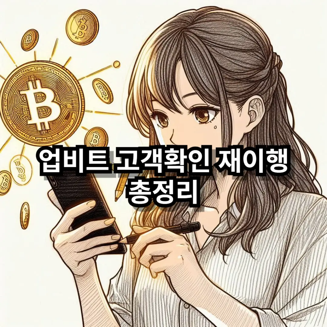 업비트 고객확인 재이행 블로그글 썸네일