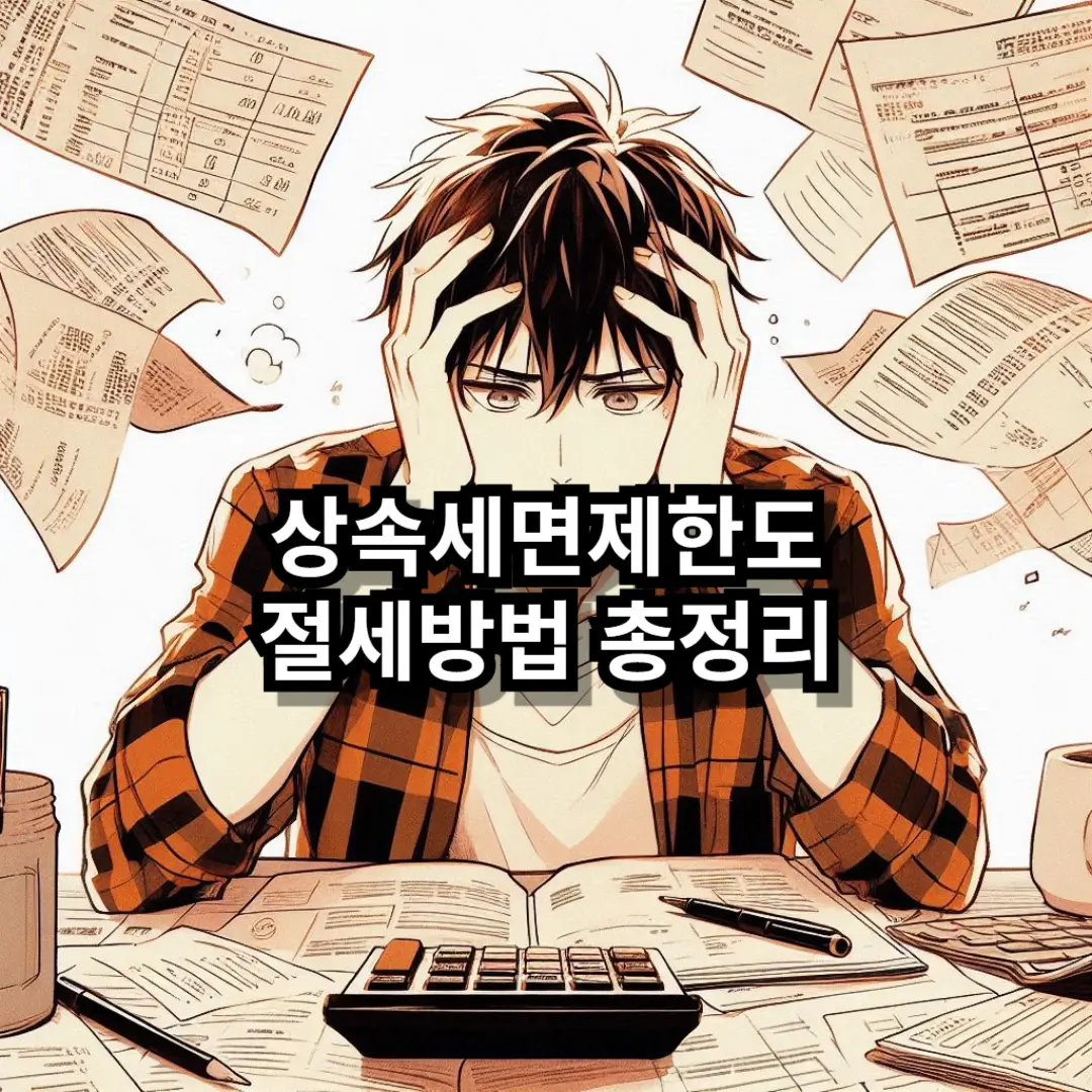 상속세면제한도 블로그글 썸네일