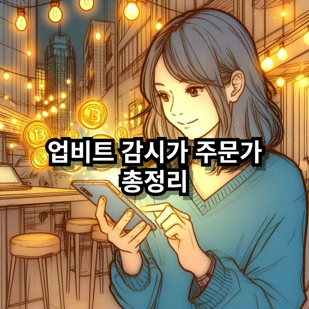 업비트 감시가 주문가 블로그글 썸네일