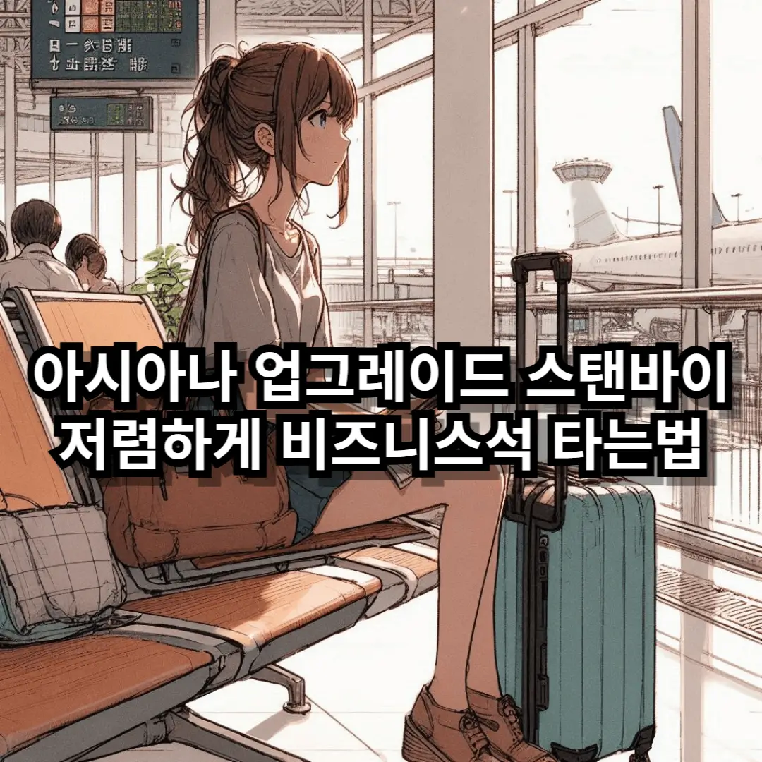 아시아나 업그레이드 스탠바이 서비스 블로그글 썸네일