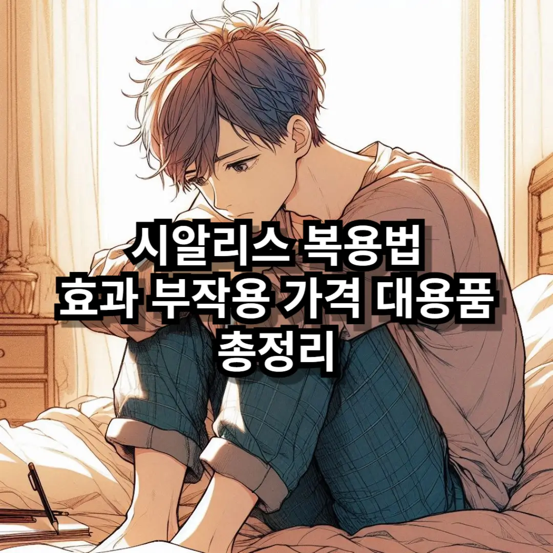 시알리스 복용법 블로그글 썸네일