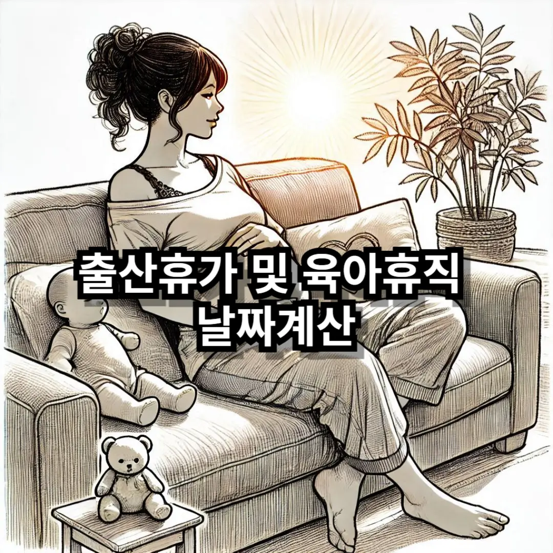 육아휴직 날짜계산 블로그글 썸네일