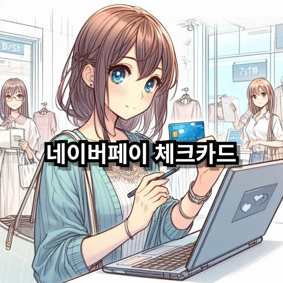 네이버페이 체크카드 블로그글 썸네일