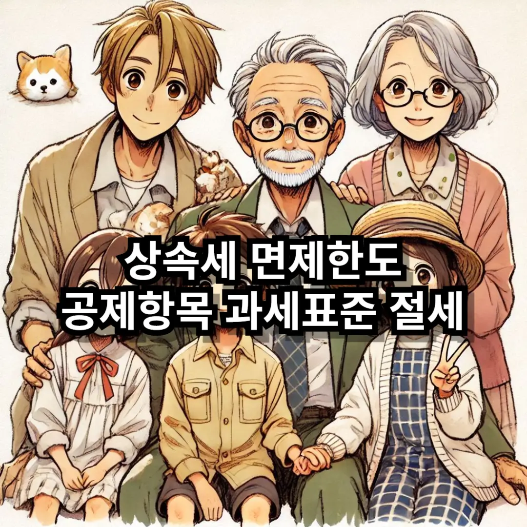 상속세 면제한도 블로그글 썸네일