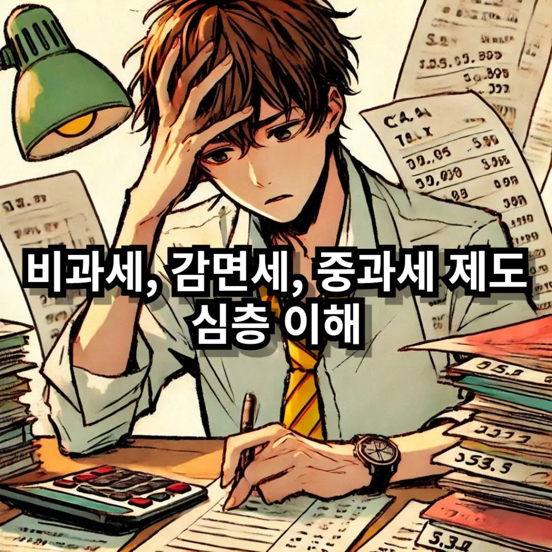 감면세, 비과세 블로그글 썸네일