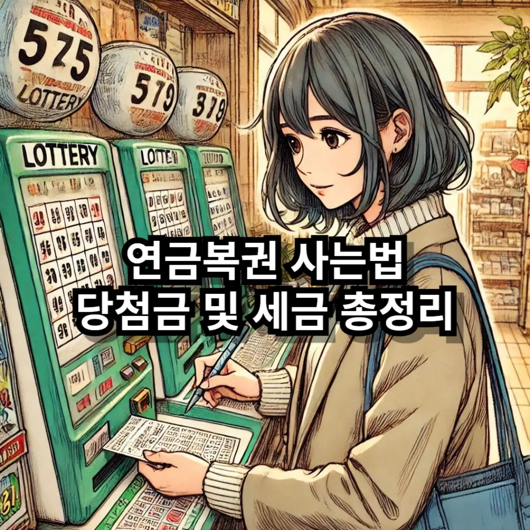 연금복권 사는법 블로그 썸네일