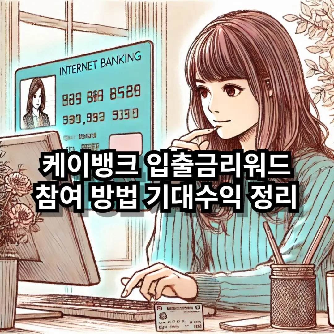 케이뱅크 입출금리워드 블로그글 썸네일