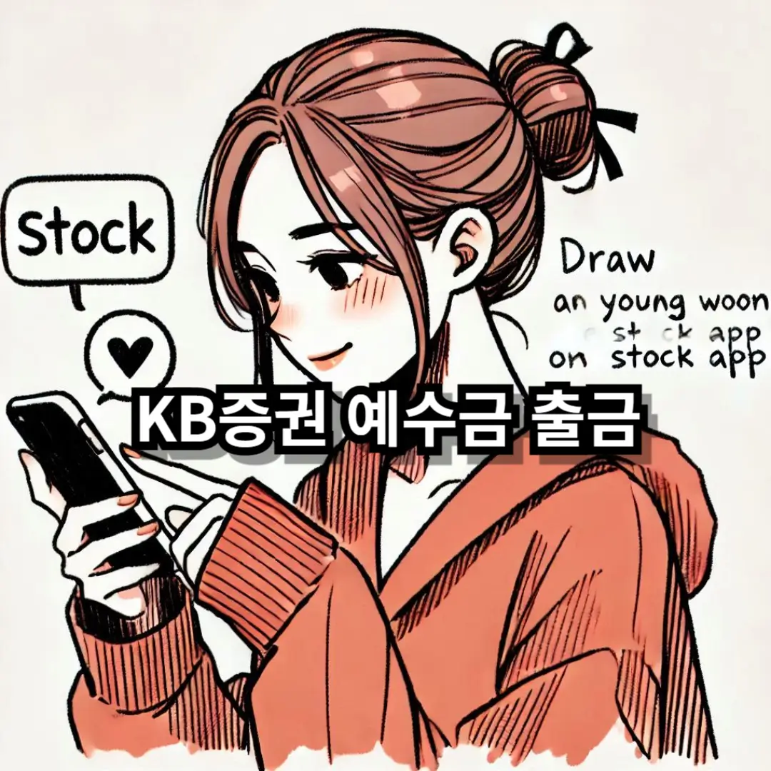 KB증권 예수금 출금 블로그글 썸네일