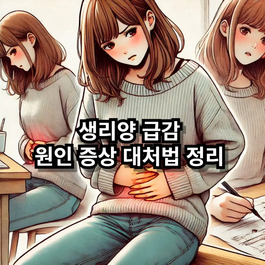생리양 급감 블로그글 썸네일